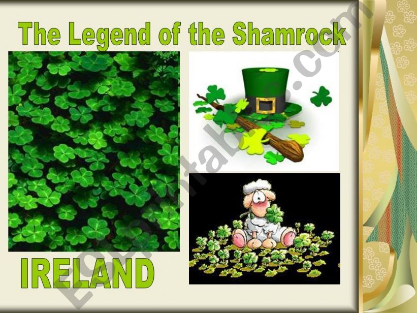 THE LEGEND OF THE SHAMROCK - IRELAND