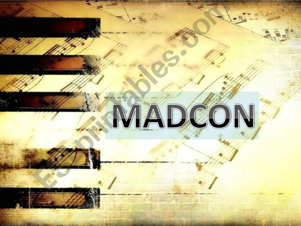Madcon powerpoint
