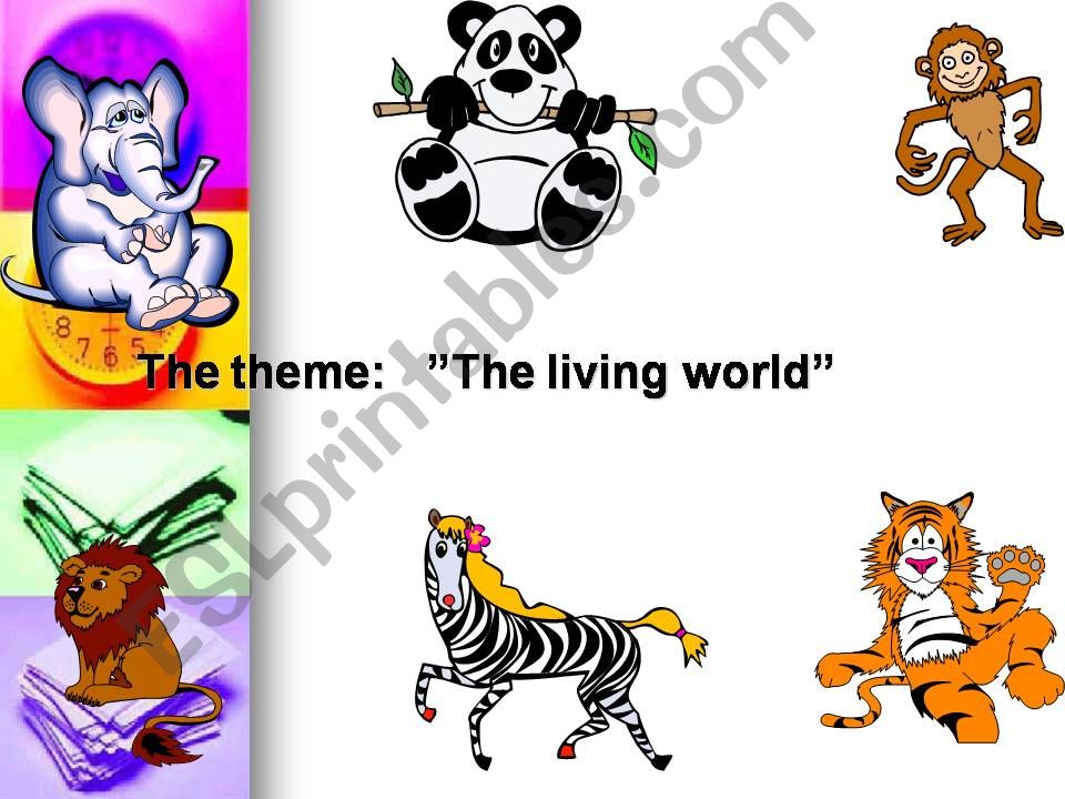 .The living world powerpoint