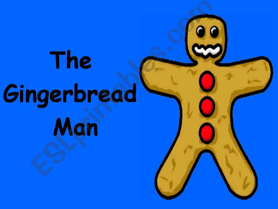 Gingerbread Man powerpoint