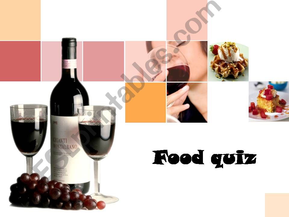 food quiz powerpoint