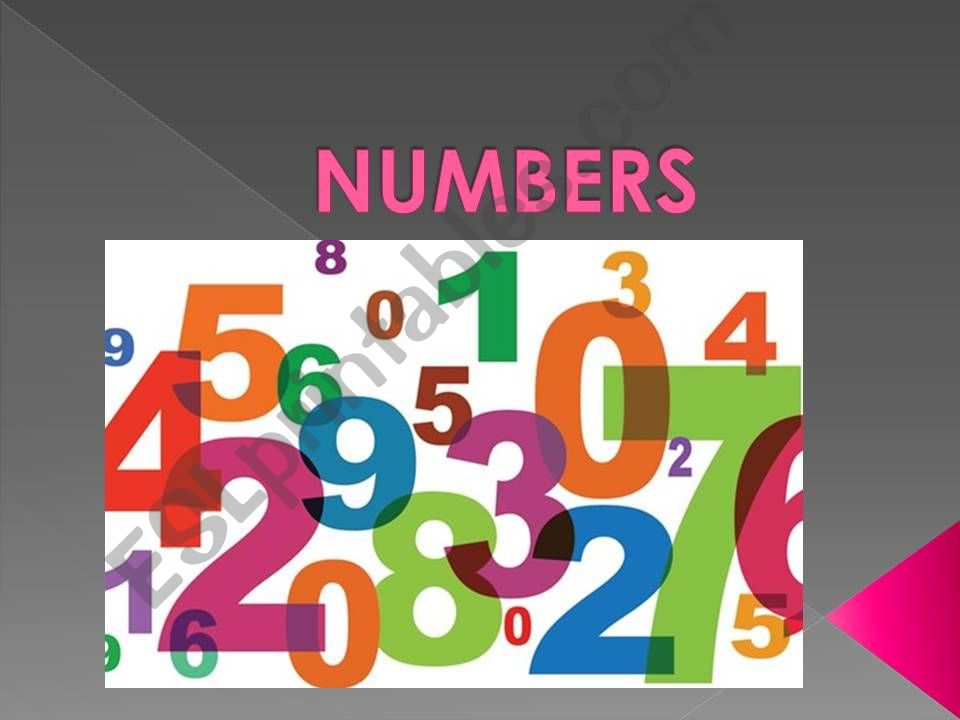 numbers powerpoint