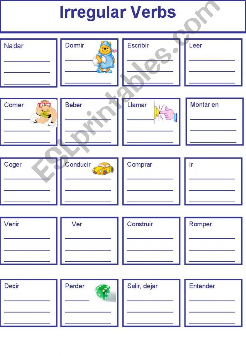 IRREGULAR VERBS powerpoint
