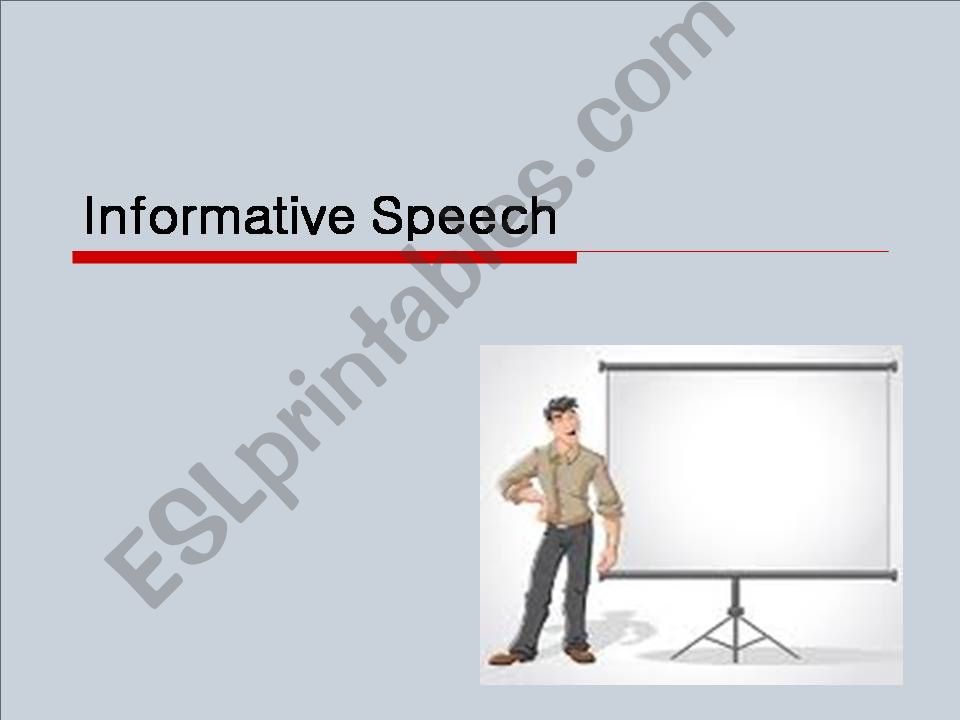Informative Speech powerpoint