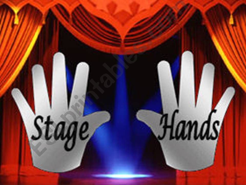 Stage Hands - Public speaking and body Language