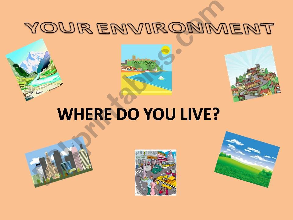 Your environment powerpoint