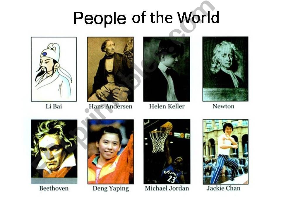people of the world powerpoint