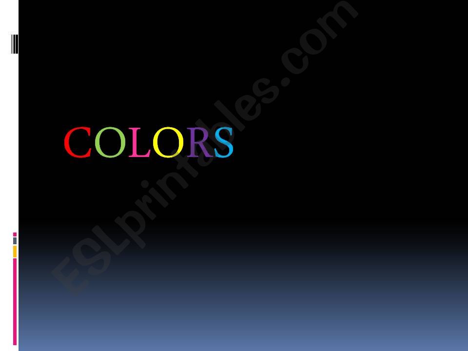 Colors powerpoint