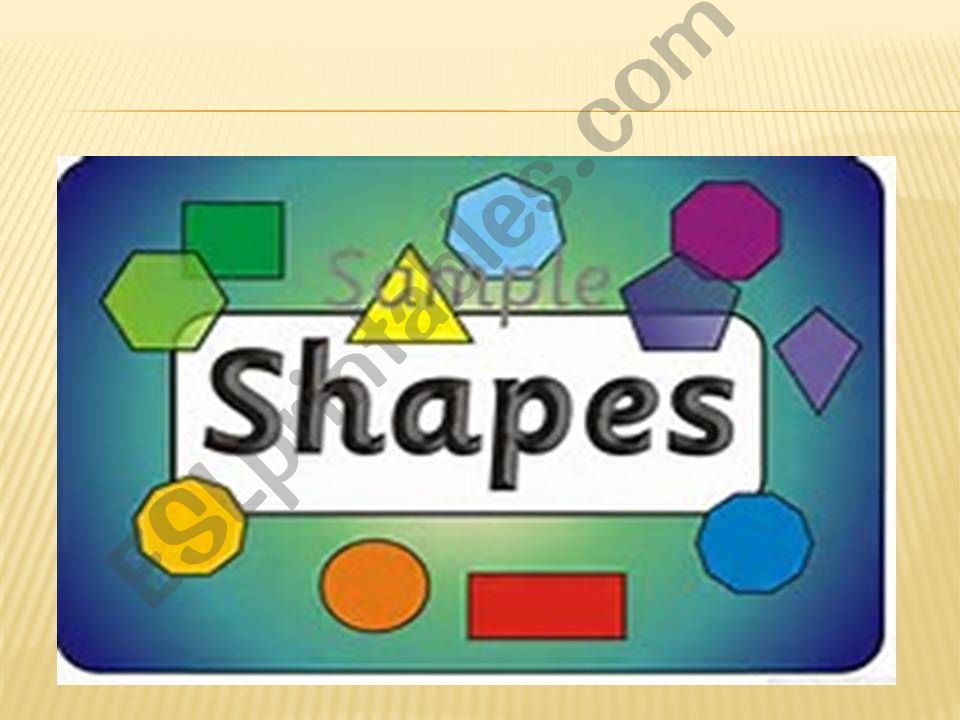 shapes, colors and numbers powerpoint