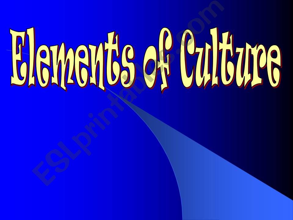 Culture powerpoint