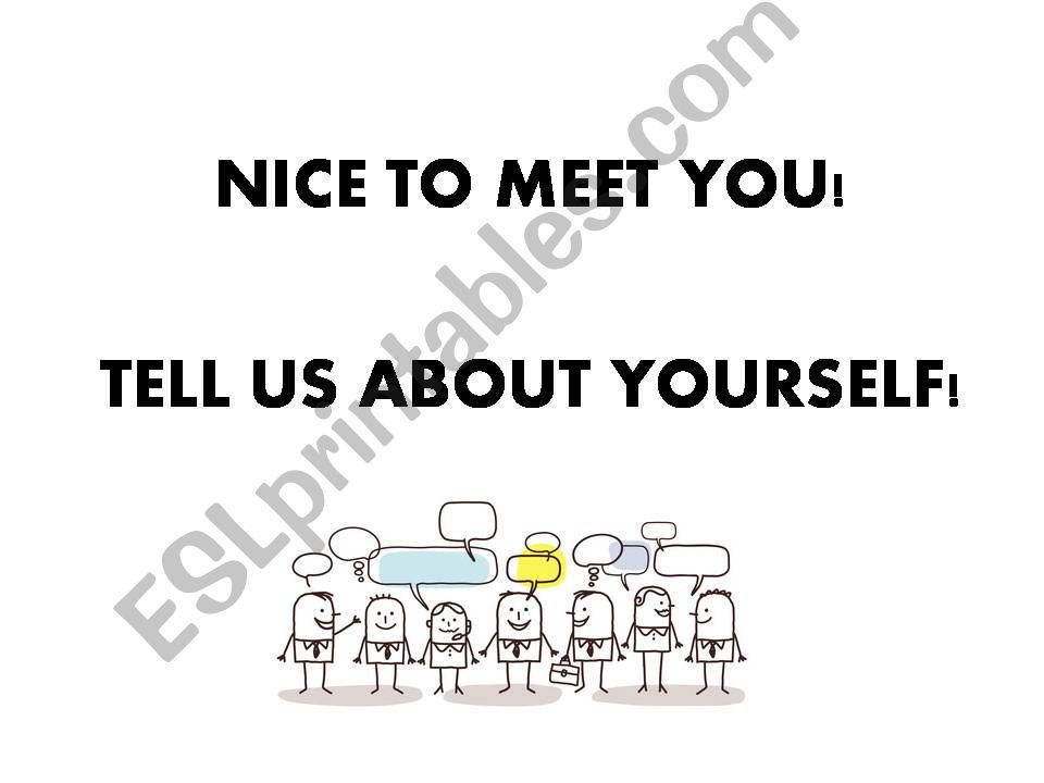 Getting to know each other powerpoint