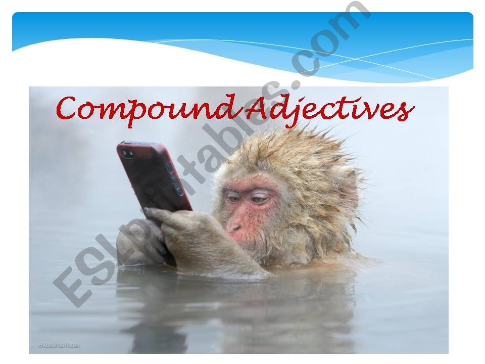 Compound Adjectives powerpoint