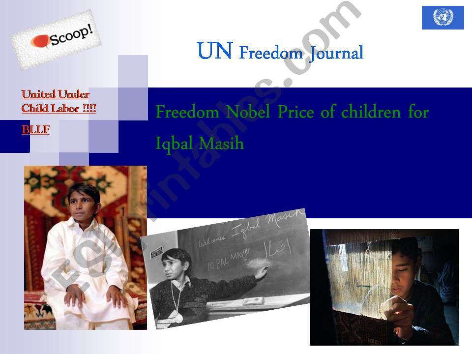Iqbal and child labour powerpoint