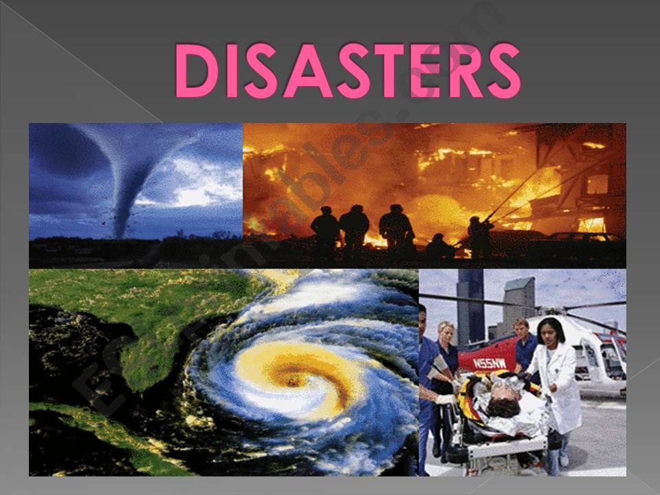 Disasters powerpoint