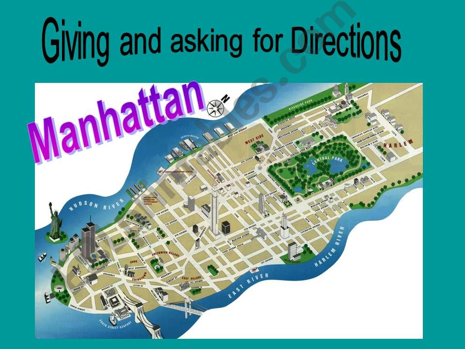 Giving and asking for directions - Manhattan