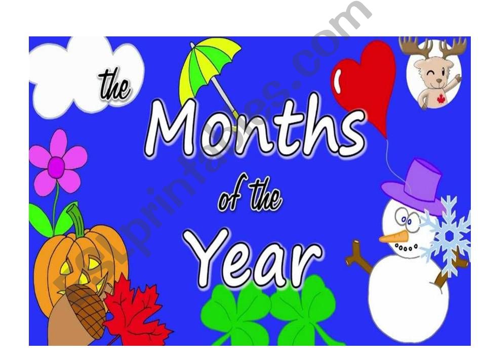 seasons and months of the year