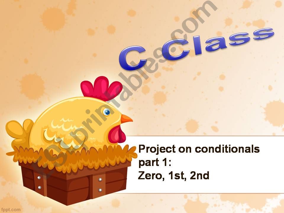 Project Based Learning on Conditionals