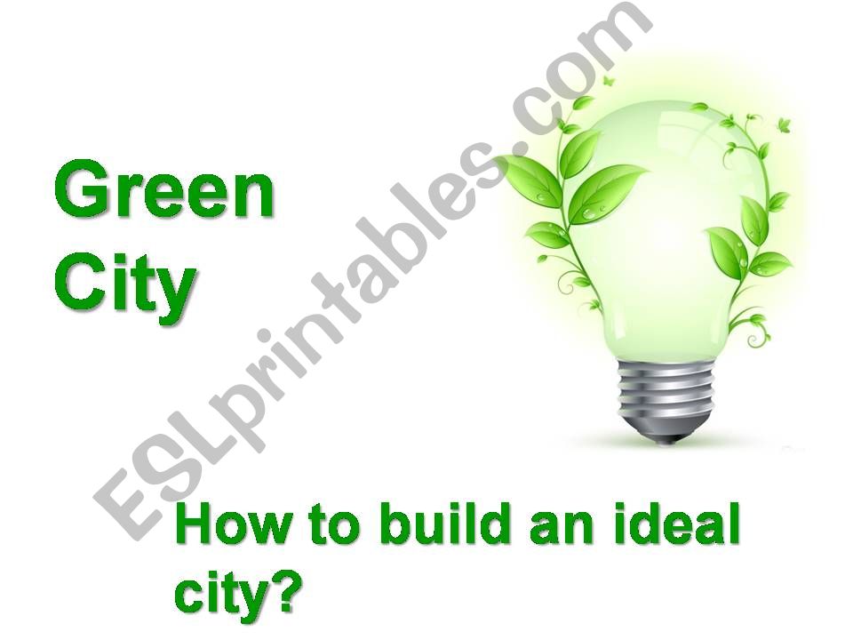 green city powerpoint