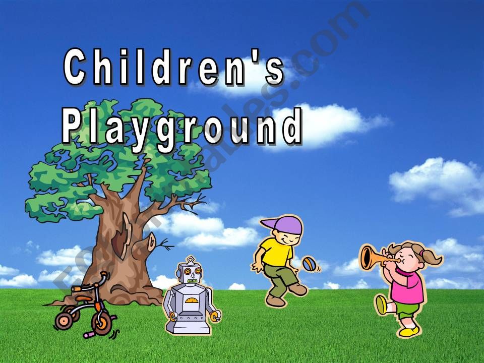 Chidrens Playground powerpoint