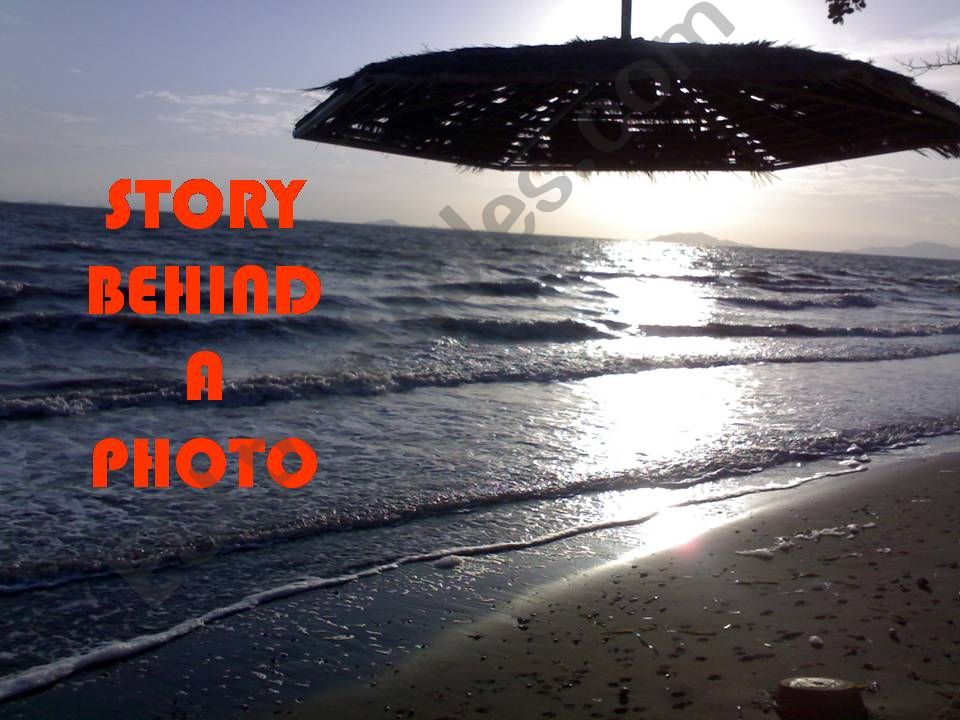 STORY BEHIND A PHOTO powerpoint