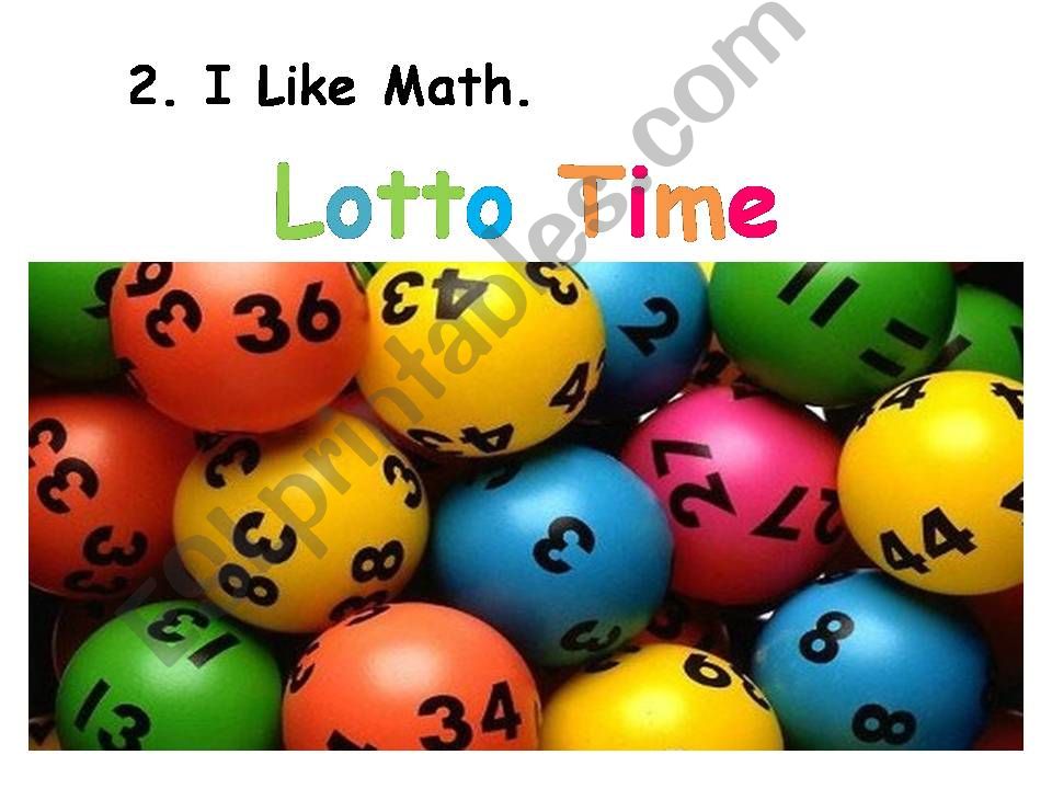 Word and Sentence Lotto powerpoint