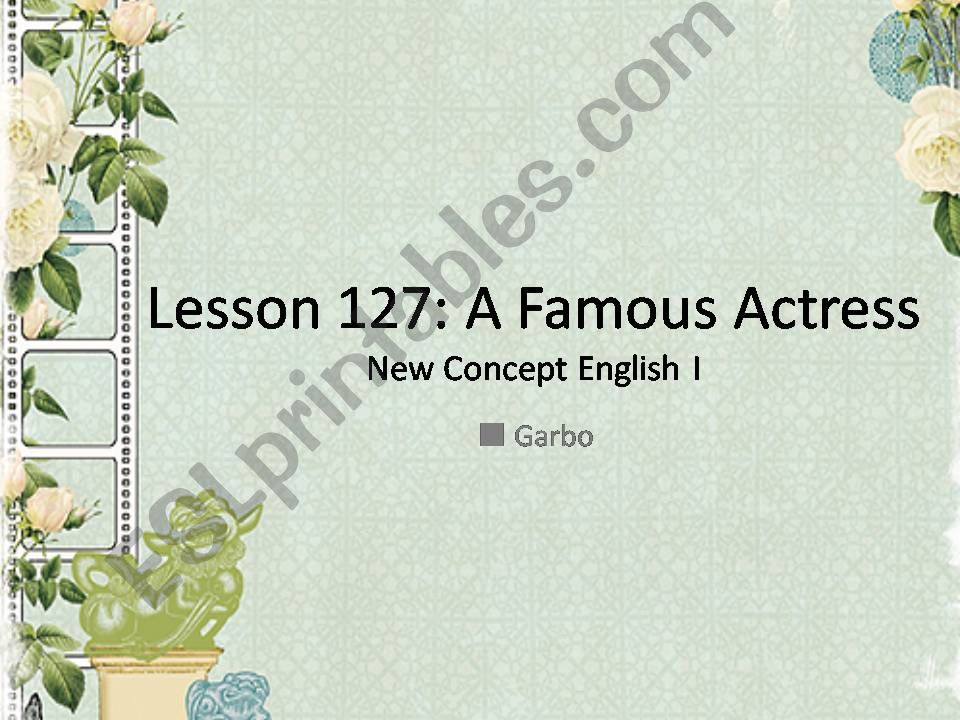 New Concept English 1 Lesson 127