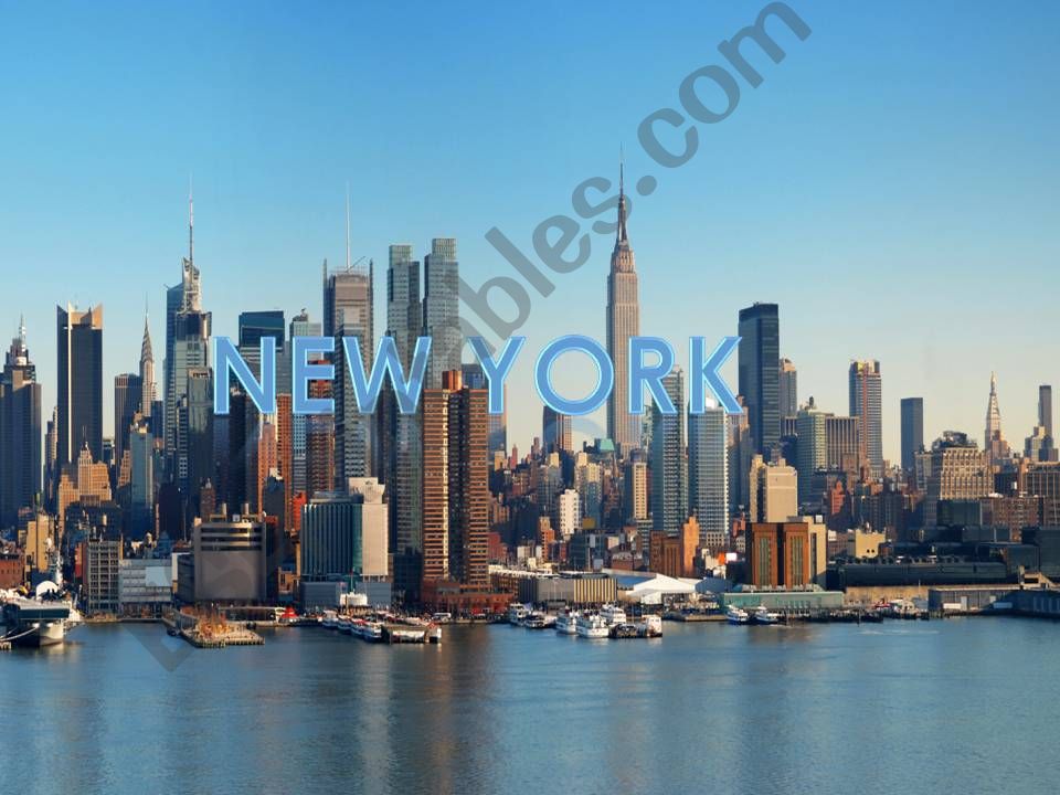 New York info powerpoint