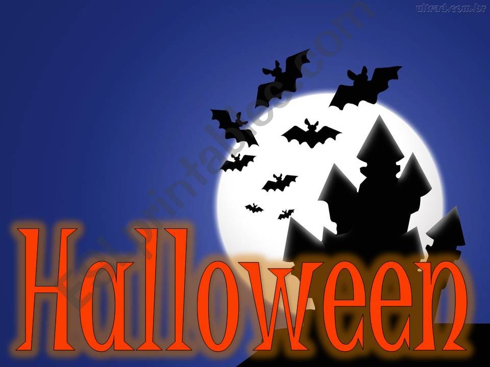 HALLOWEEN SYMBOLS powerpoint