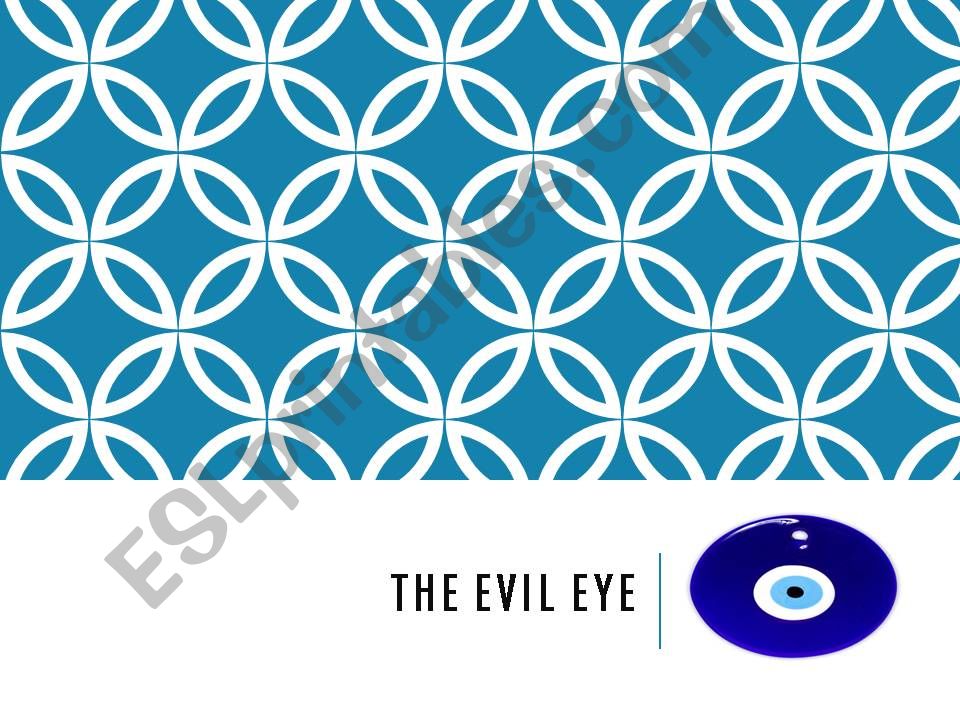 The Evil Eye powerpoint