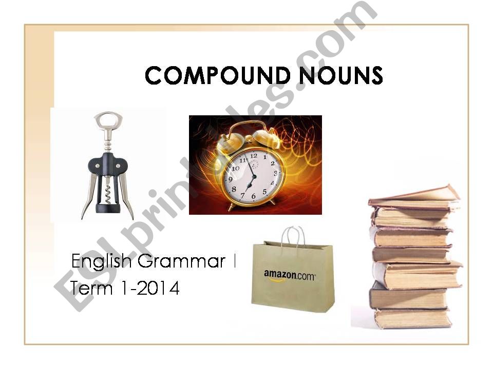 Compound Nouns powerpoint