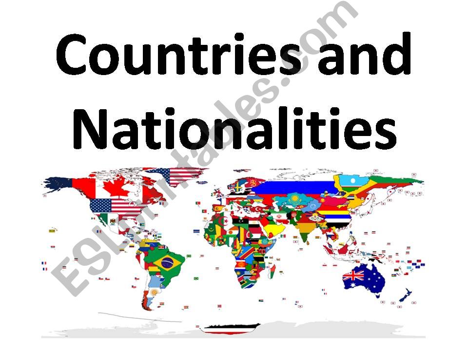 Famous Peoples Nationalities powerpoint