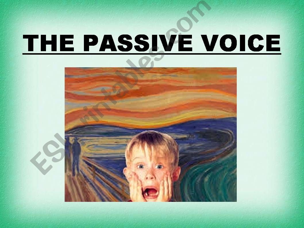 Passive voice Present Simple powerpoint