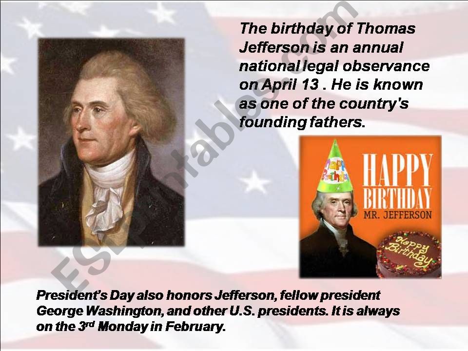 Thomas Jefferson powerpoint