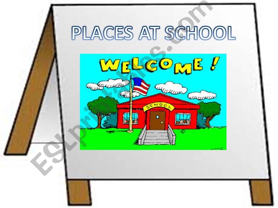 Places at school powerpoint