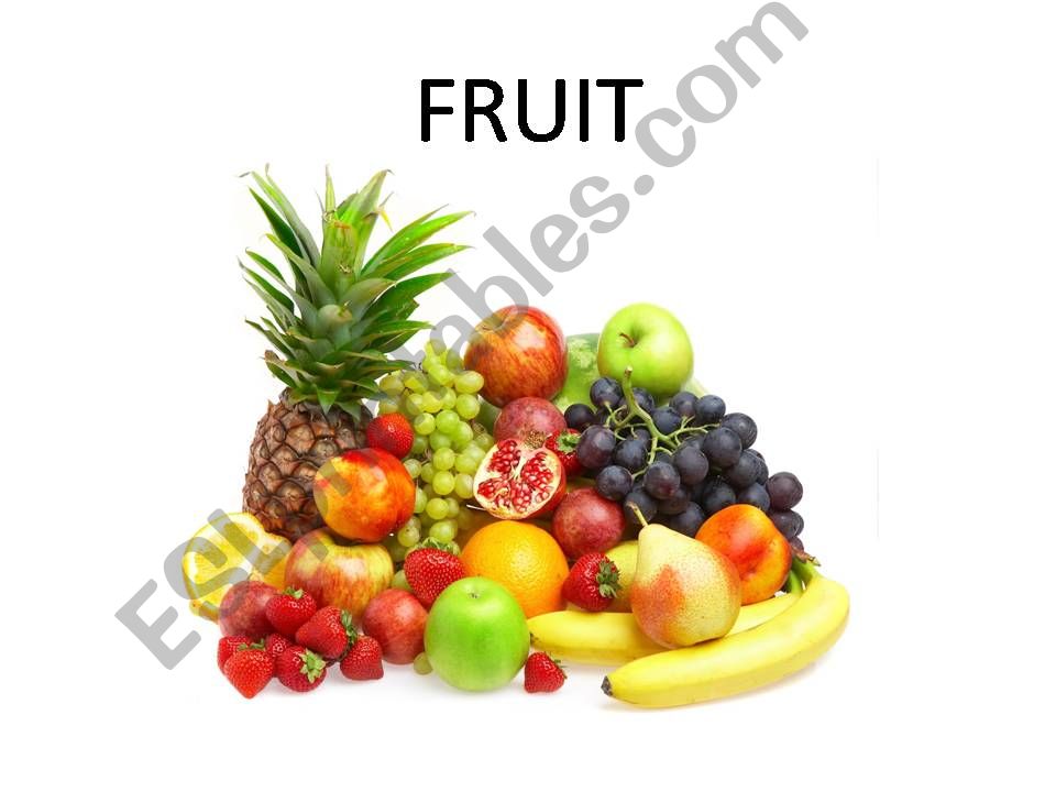 Fruit powerpoint