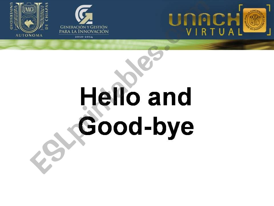 greetings powerpoint