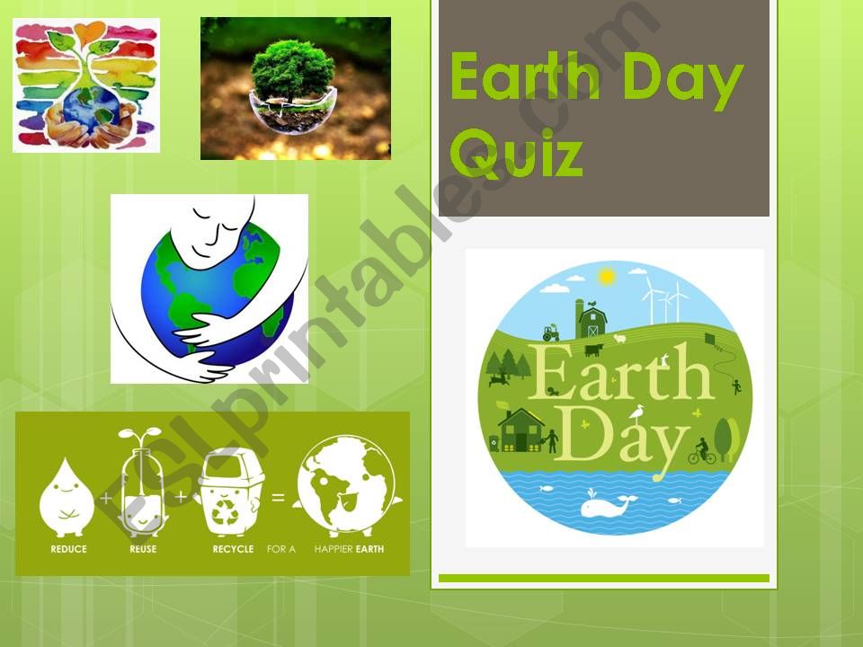 Earth day quiz powerpoint
