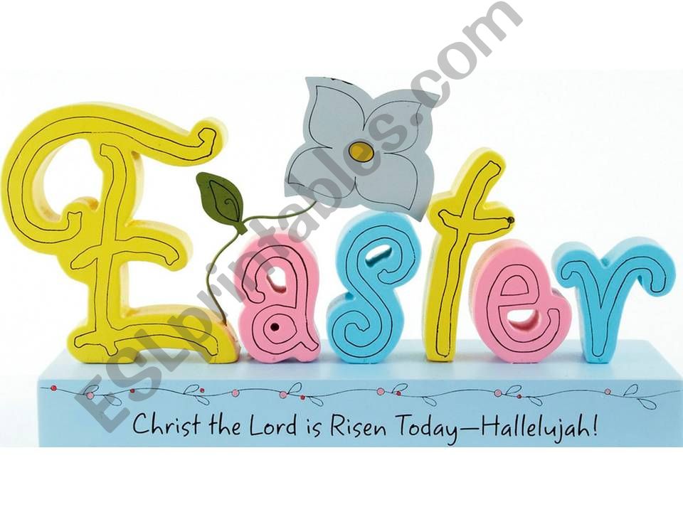 Easter concepts powerpoint