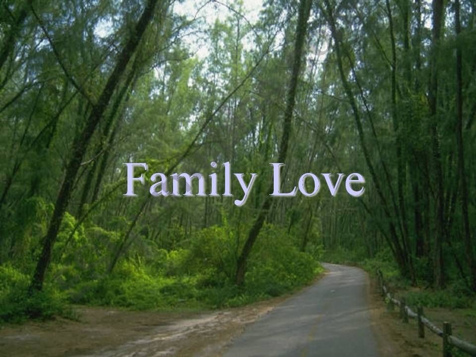 family love powerpoint