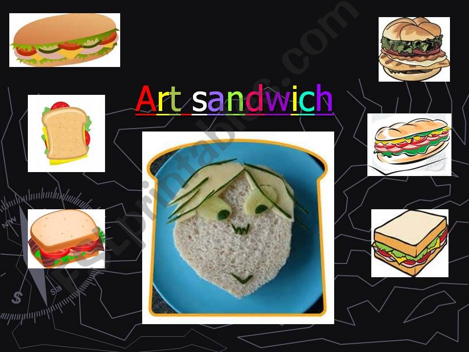 Art Sandwich powerpoint