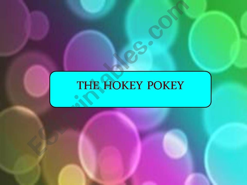 The Hokey Pokey powerpoint