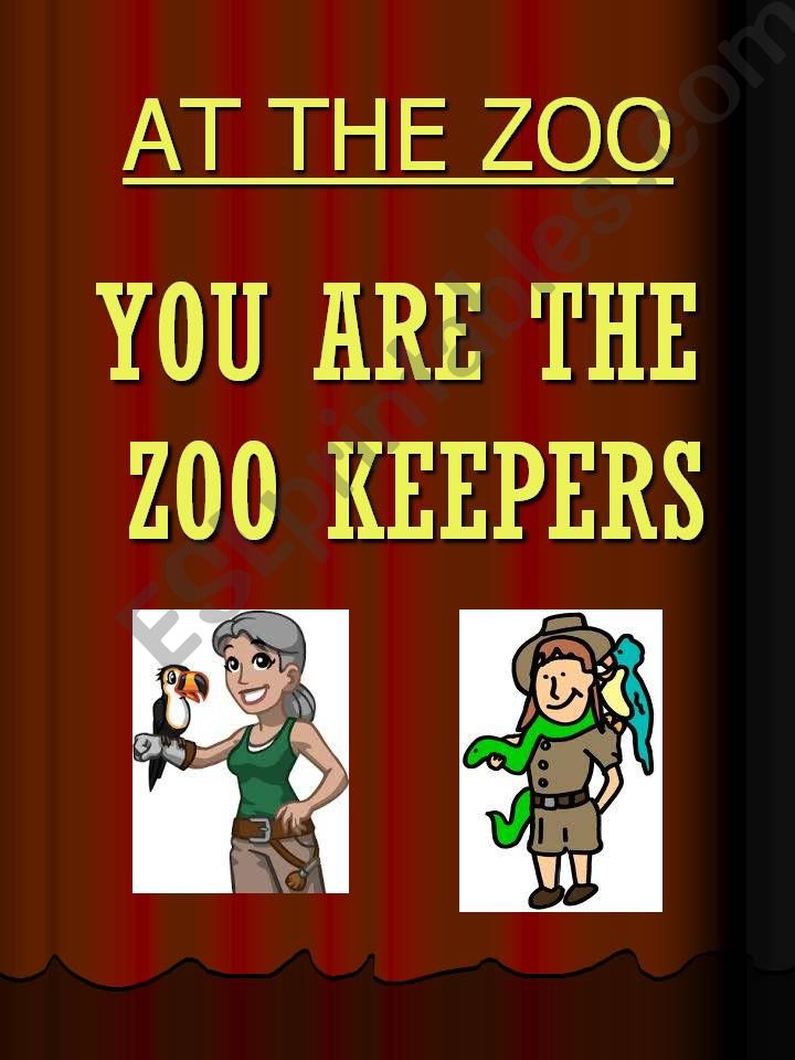 Animals at the zoo and at the pet shop
