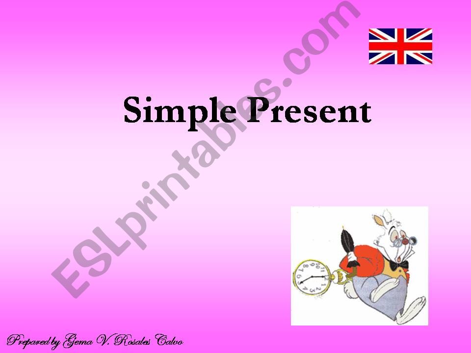 Simple Present PPT powerpoint
