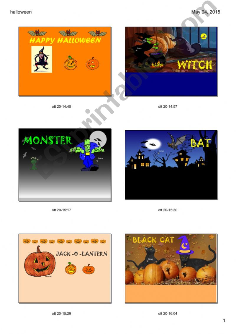 hallowen powerpoint