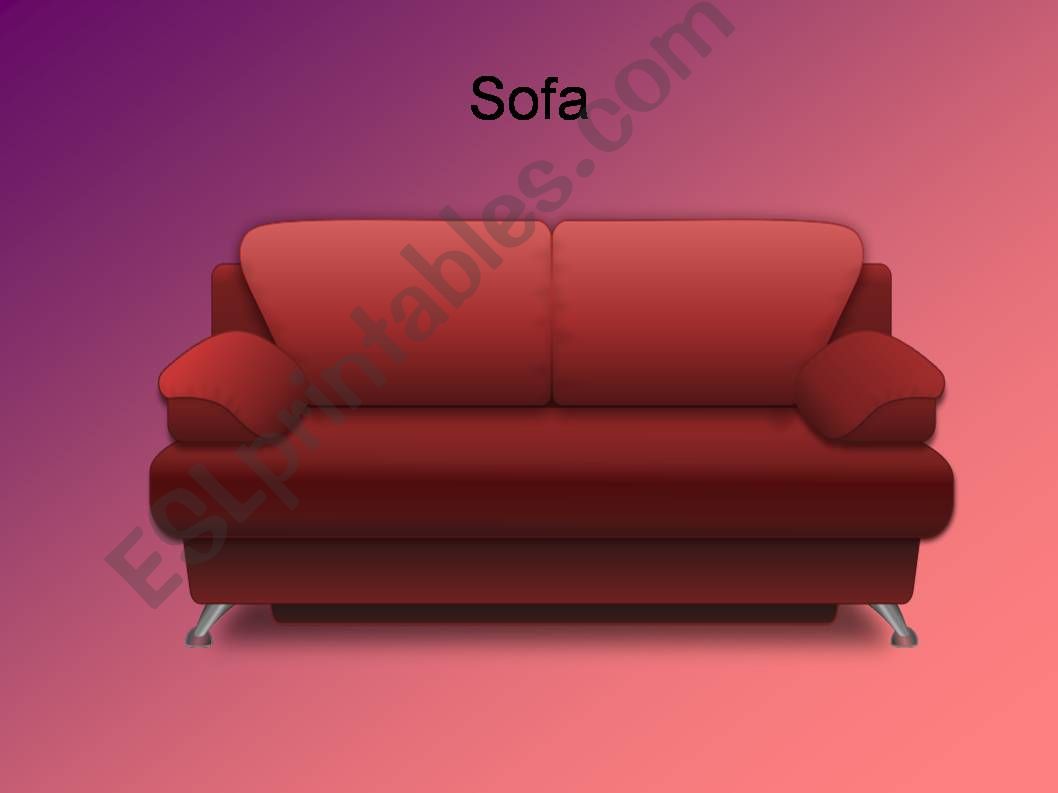Furniture and Appliances powerpoint