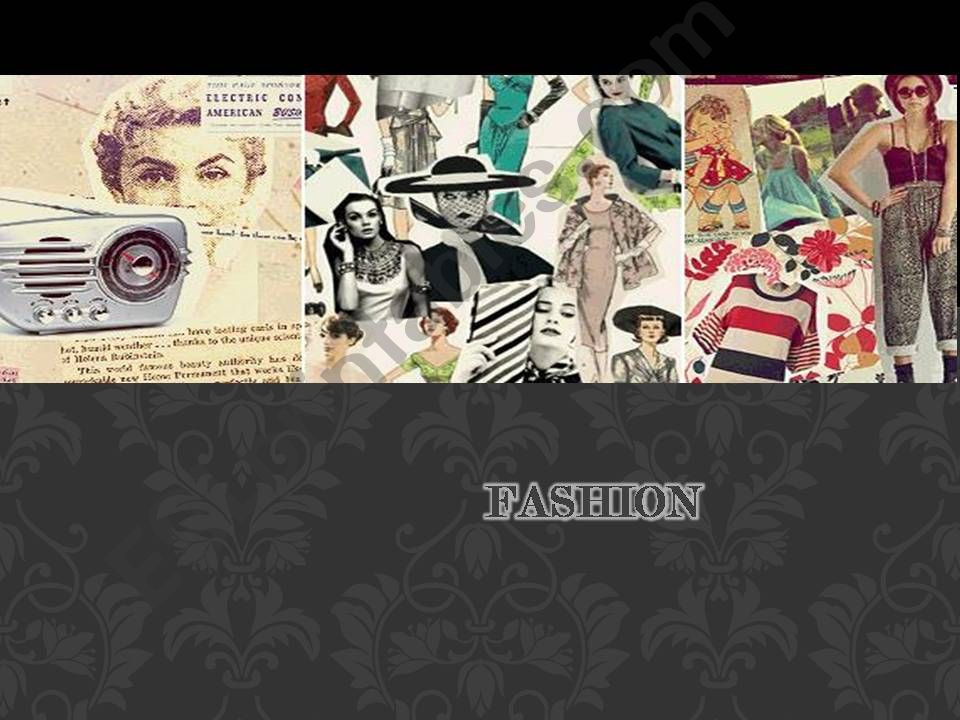 passive voice about fashion powerpoint