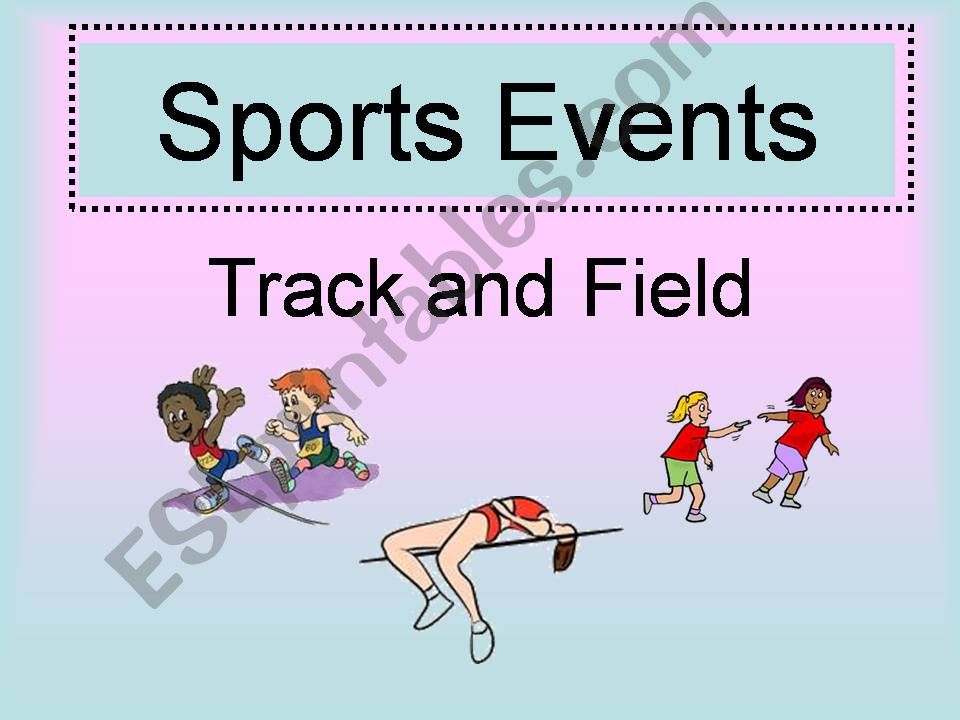 Sports Day and Rules powerpoint