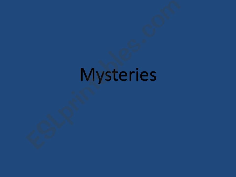 What could have happened? powerpoint