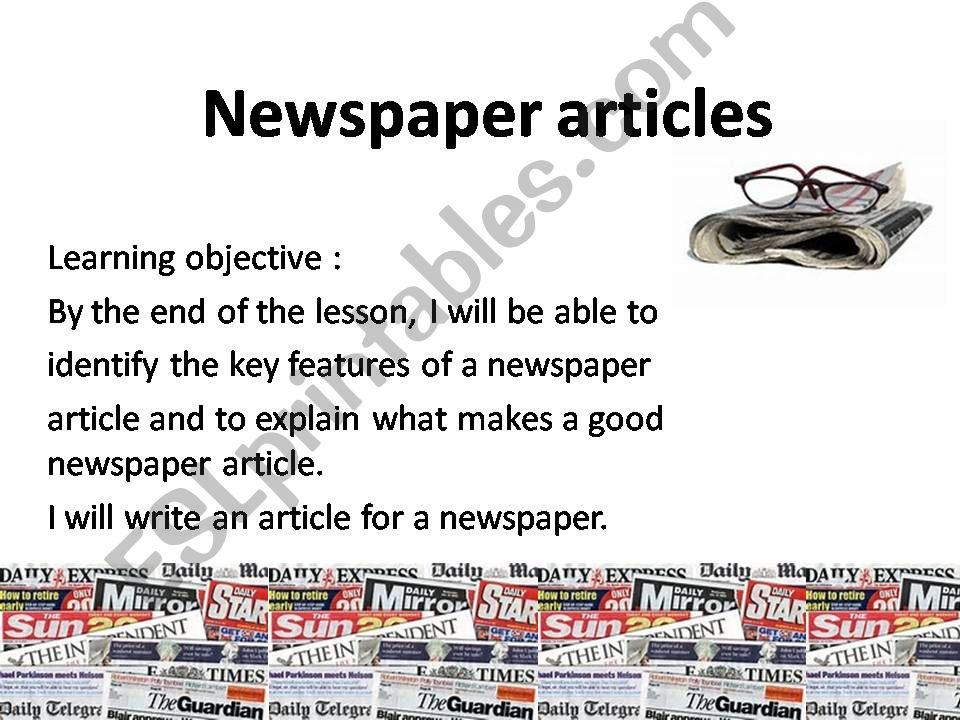 Newspapers powerpoint