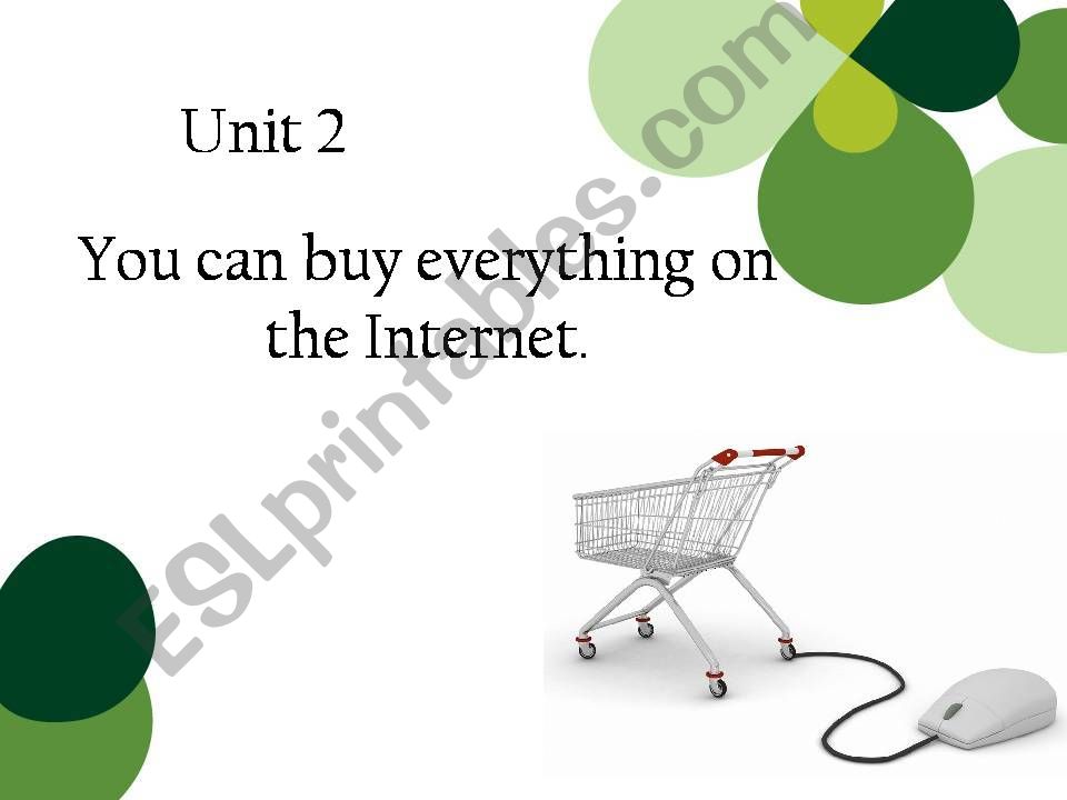 online shopping powerpoint